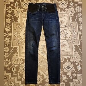 Citizens Of Humanity Jerome Dehan Designer Blue Jeans Low Rise Straight Stretch